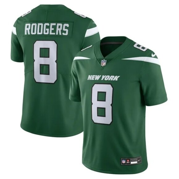 Nike Other - Aaron Rodgers New York Jets Nike NFL Game Football Jersey